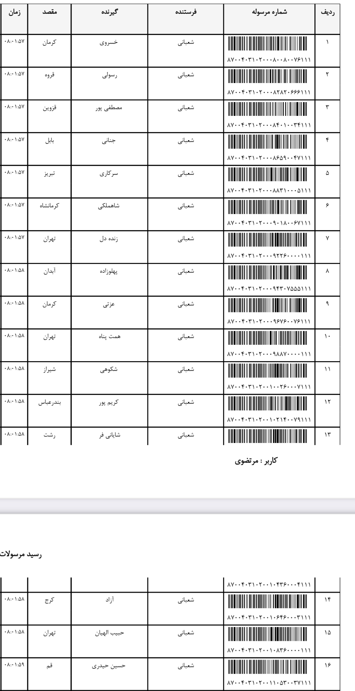 ارسال ٩ تیر (فایل١)