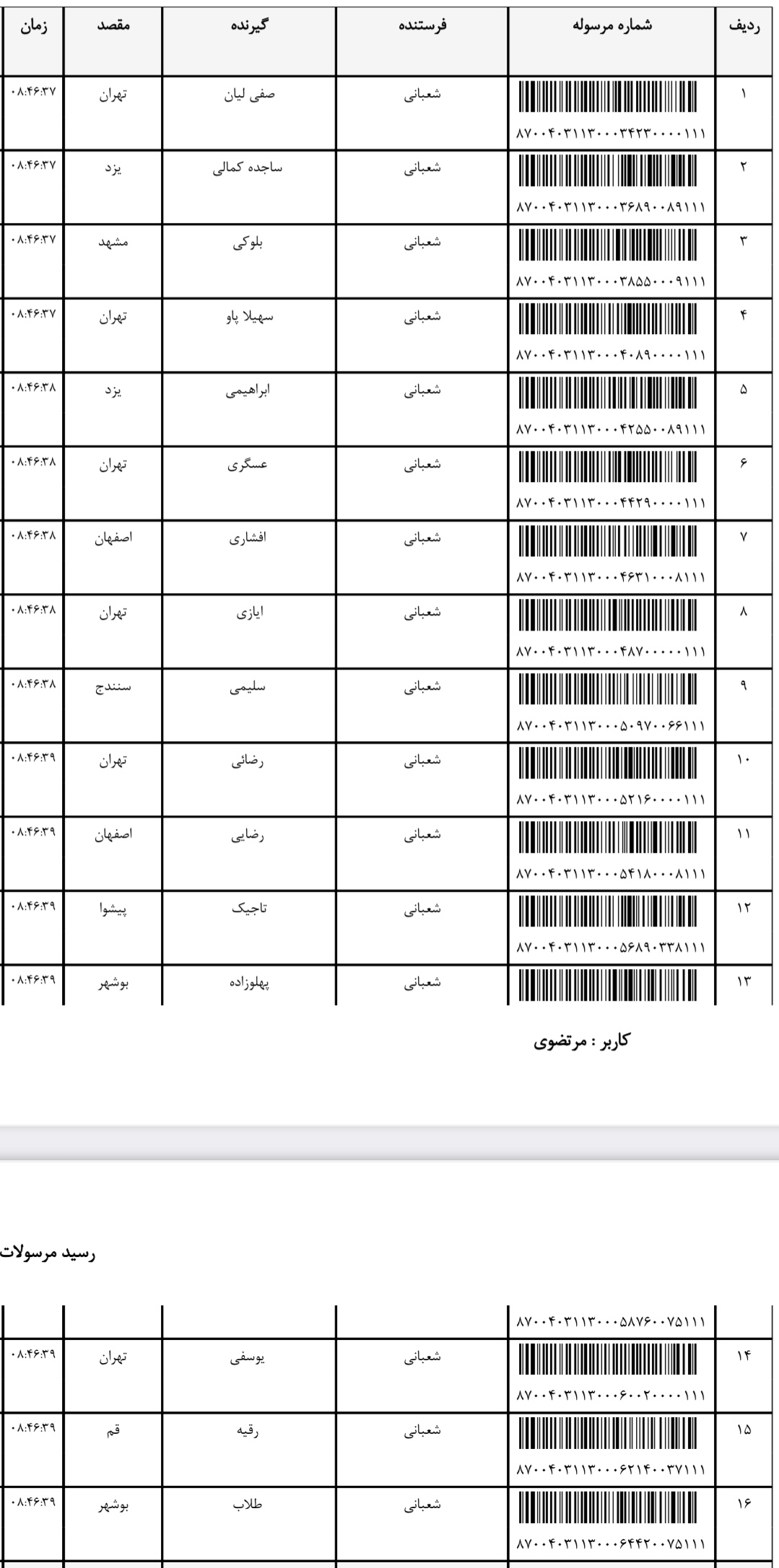 ارسال ۲۰تیر (فایل۲)