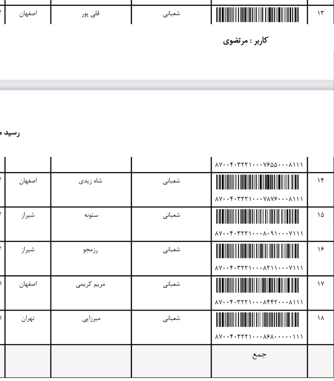 ارسال ۵ آبان (فایل۲)