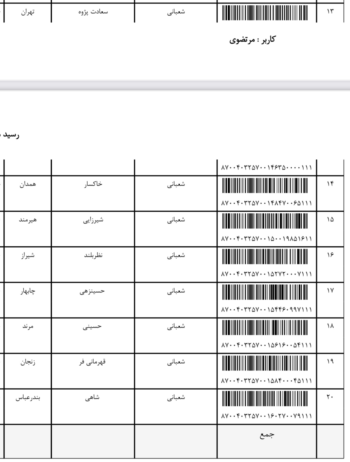 ارسال ۱۱ آذر (فایل۲)