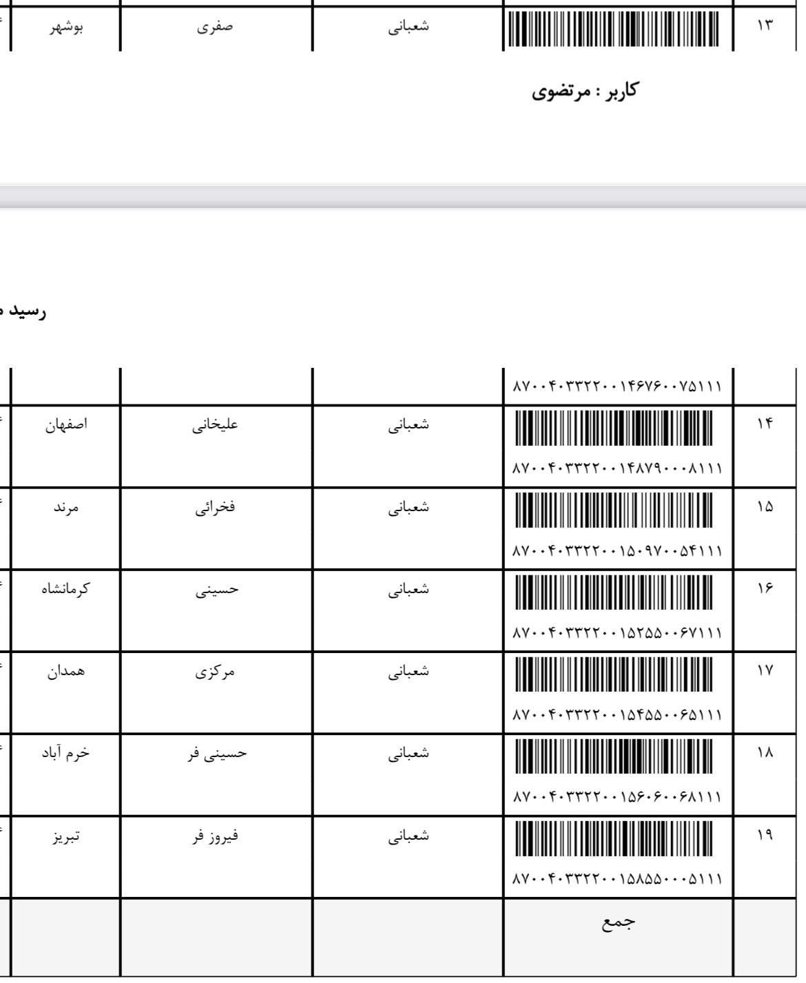 ارسالی ۱۶ بهمن (فایل۲)