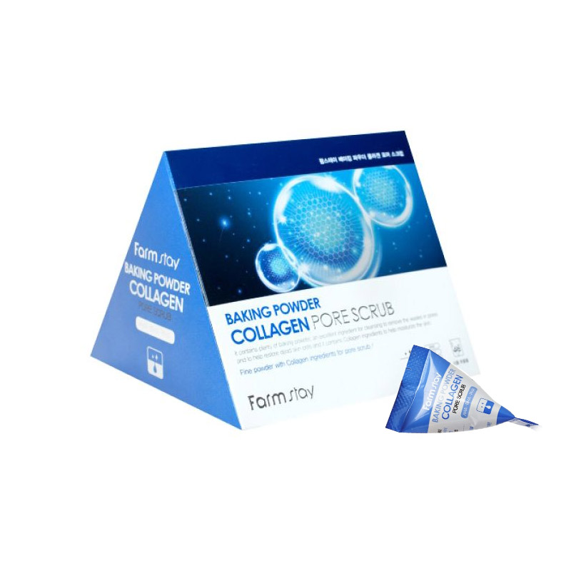 اسکراب منافذ بیکینگ پودر کلاژن فارم استی